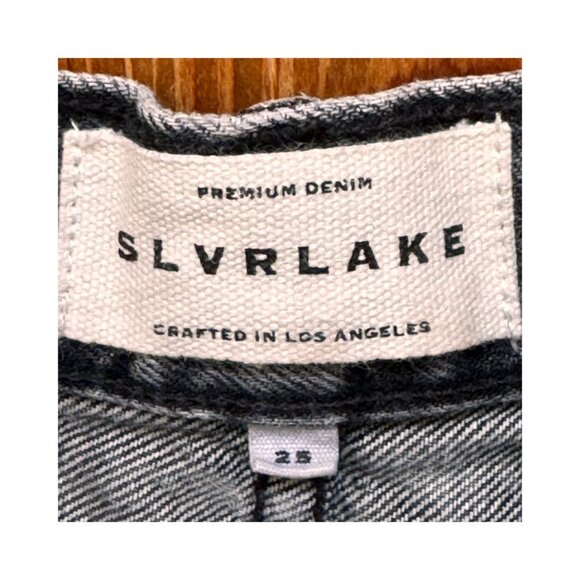 SLVRLAKE / London Cropped High-rise Denim, "Many Moons" - Picture 7 of 16